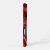 Passie Rood Romantisch Nep Satijn iPhone Hoesje (Rechterkant)