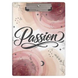 Passie Script | Elegante Minimalistische Typografi Klembord