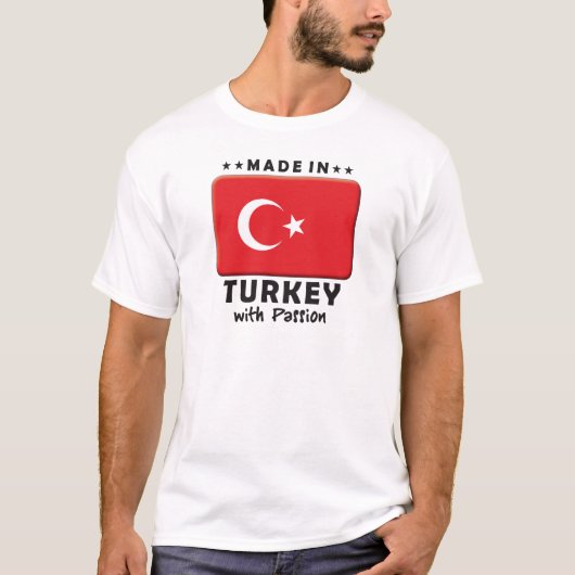 Passie Turkije T-shirt (Voorkant)