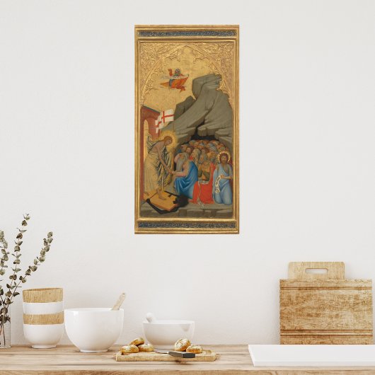 Passie van Christus - Andrea Vanni Fine Art Poster (Keuken)