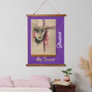 Passie van Christus Wandtapijt Hangend Wandkleed