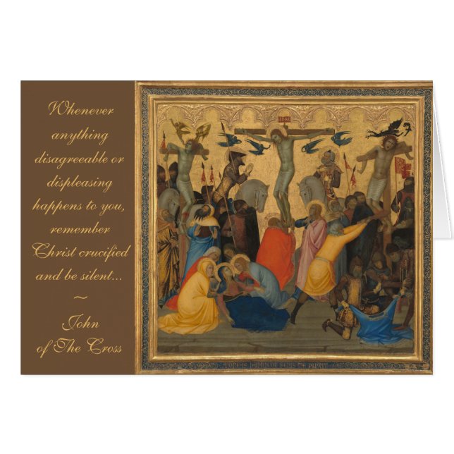 Passie van Jezus Christus Kroonschildering (Voorkant Horizontaal)