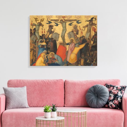 Passie van Jezus Christus Kroonschildering Canvas Afdruk (Insitu (Woonkamer))