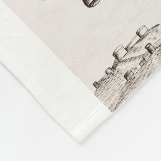 Passie van Jezus kruisiging van Christus Fleece Deken (Hoek)