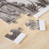 Passie van Jezus kruisiging van Christus Legpuzzel (Zijkant)