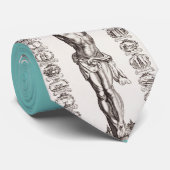 Passie van Jezus kruisiging van Christus Stropdas (Opgerold)