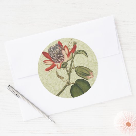  Passie-ventilator Ronde Sticker (Envelop)