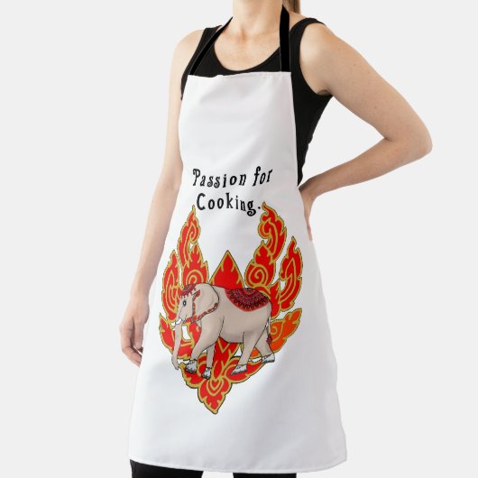 Passie voor koken. schort (Insitu)
