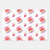 "Passie voor Mode" - stijl A Inpakpapier Vel (Voorkant 2)