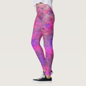Passie voor roze patronen leggings (Links)