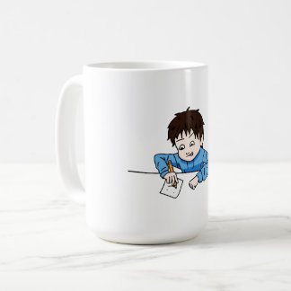 Passie voor tekenen koffiemok