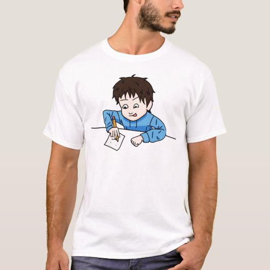 Passie voor tekenen t-shirt (Voorkant)
