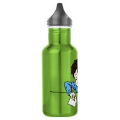 Passie voor tekenen waterfles (Links)