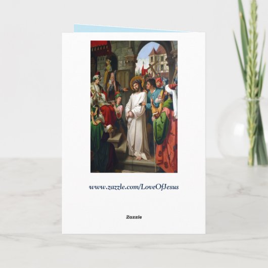 passie voor wenskaart van het hoofdkind kaart (Achterkant)