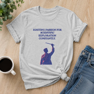 Passie voor wetenschappelijke verkenning voortdure t-shirt