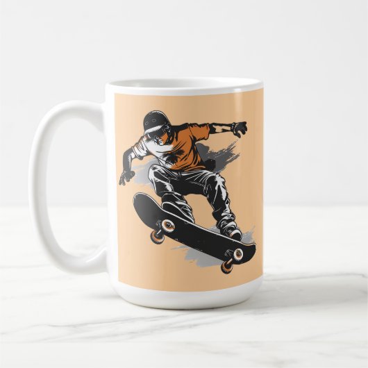 Passie, vrijheid, kunst koffiemok (Links)