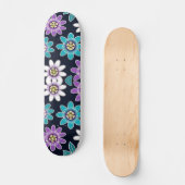 Passiebloem Bloemendecoratie Skateboard (Voorkant)