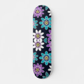 Passiebloem Bloemendecoratie Skateboard (Voorkant)