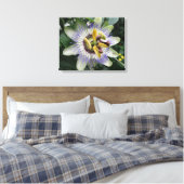 Passiebloem Canvasprint Canvas Afdruk (Insitu (Slaapkamer))