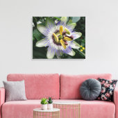 Passiebloem Canvasprint Canvas Afdruk (Insitu (Woonkamer))