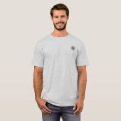 Passiebloem Embleem | Bloesem Basis T-shirt (Voorkant volledig)