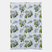 Passiebloem Lavendel Bloemen Keuken Schotel Handdo Theedoek (Verticaal)