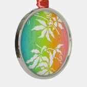 Passiebloem Metalen Ornament (Rechts)