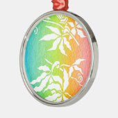 Passiebloem Metalen Ornament (Links)