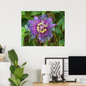 Passiebloem Poster (Thuiskantoor)