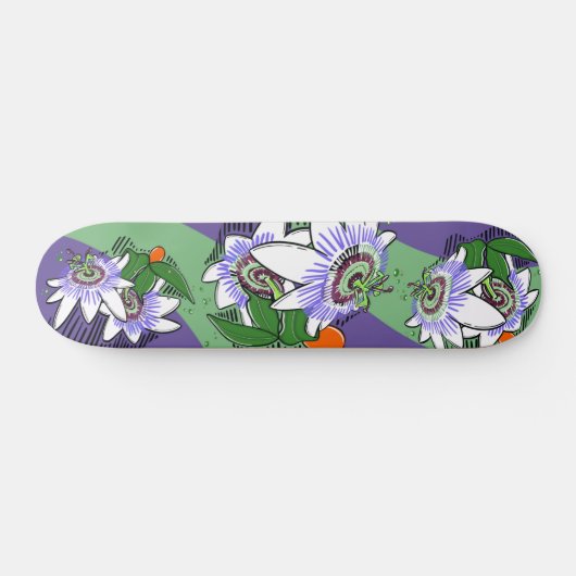Passiebloem Skateboard Deck (Horizontaal)
