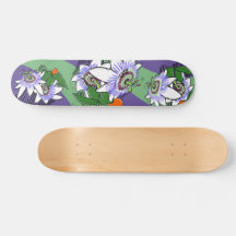 Passiebloem Skateboard Deck