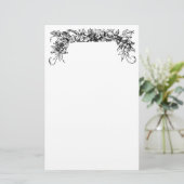  Passiebloem Stationery Briefpapier (Staand voorkant)