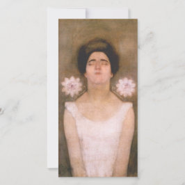 Passiebloem Vrouw (van Piet Mondriaan) Kaart