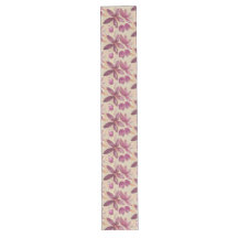 Passiebloemen Aquarel Burgundy Brons Goud
