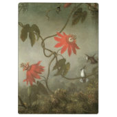 Passiebloemen en Kolibries door Martin J Heade Klembord (Achterkant)