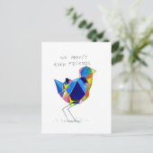 Passief agressief Briefkaart (Staand voorkant)