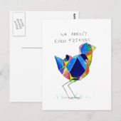 Passief agressief Briefkaart (Voorkant / Achterkant)