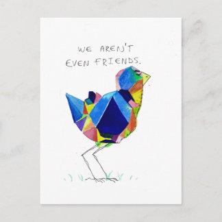 Passief agressief Briefkaart