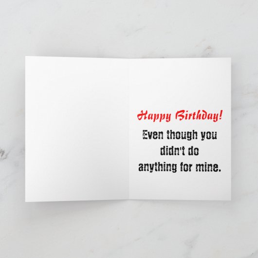 Passief agressief kaart (Binnen)