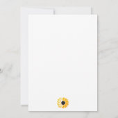 Passief dankbaar dankbare gezegende Schattigee hon Kaart (Achterkant)