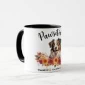 Passief dankbaar dankbare gezegende Schattigee hon Mok (Voorkant links)