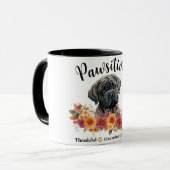 Passief dankbaar dankbare gezegende Schattigee hon Mok (Voorkant links)