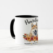 Passief dankbaar dankbare gezegende Schattigee hon Mok (Voorkant links)