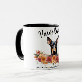 Passief dankbaar dankbare gezegende Schattigee hon Mok (Voorkant links)