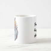 Passief dapper in zijn shirt en stropdas, Cat Koffiemok (Center)