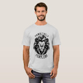 passief en onbevreesd t-shirt (Voorkant volledig)