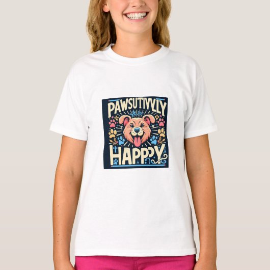 Passief Gelukkig T-shirt (Voorkant)