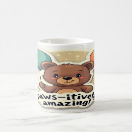 Passief geweldig - Fun Animal Quote Design Koffiemok