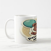 Passief geweldig - Fun Animal Quote Design Koffiemok (Links)