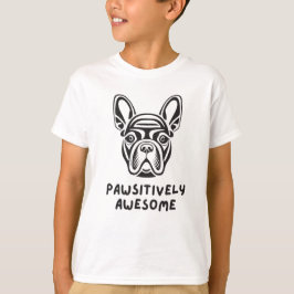 Passief Geweldige buldog T-shirt
